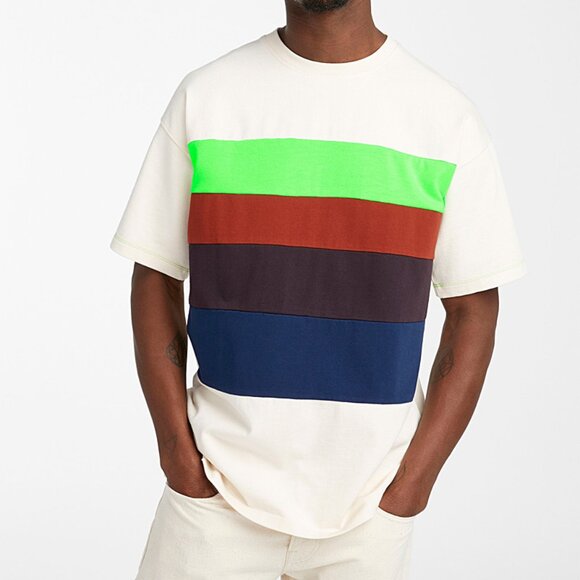 BNWT SS20 SCOTCH & SODA ACCENT BLOCK TSHIRT S - Picture 1 of 15